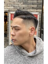 ゼロフェイド　外国人風サイドパート　ウィリーウォンカ