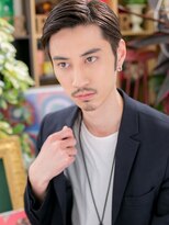 カバーヘア ブリス 戸田公園西口店(COVER HAIR bliss) 七三アシンメトリー小顔ベリーショートm戸田公園20代30代40代