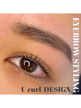 アンド(ANDO) Eye Lash Perm U Curl × EYEBROW STYLING【本町】