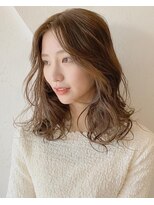 オーブヘアー ブラウン 藍住店(AUBE HAIR brown)&nbsp;20代・30代_顔まわりレイヤーミディアム