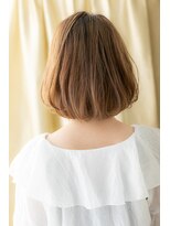 カバーヘア ブリス 上尾西口店(COVER HAIR bliss) ハイトーンカラーカーキベージュボブパーマZ上尾20代30代40代