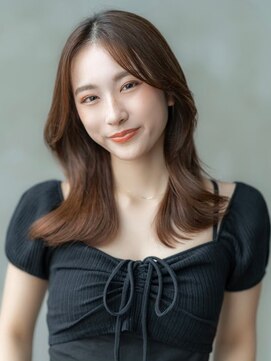 イオ 本厚木(io) 韓国レイヤーくびれ似合わせカットイメチェンフルバンク小顔