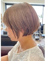 ハーツ(Heart's)&nbsp;ベージュ×ボブ