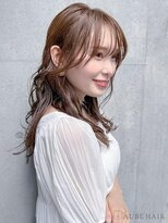 オーブヘアー アリーナ 会津若松店(AUBE HAIR alina)&nbsp;20代・30代_垢ぬけロングパーマ
