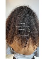 アンフィユヌキャトル(AnFye une Qatll)&nbsp;高難易度縮毛矯正でツヤツヤの艶髪ボブに変身♪