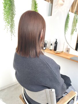 ベコホーム(BE CO HOME) ツヤと柔らかさを出した切りっぱなしスタイル♪