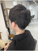 清潔感あふれるツーブロックスタイル