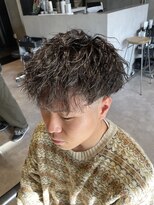 ラグシス ザ バックルーム(LUXIS THE BACK ROOM)&nbsp;ツイスパマッシュ【立川/メンズ】