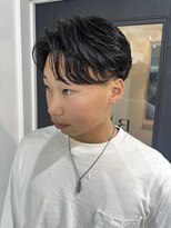 ベル 桑名(BHEL)&nbsp;三重桑名ニュアンスパーマフェザーパーマ緩めセンターパートヘア