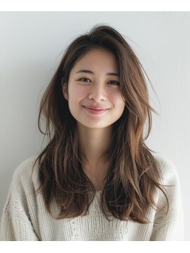 ルシードスタイル アウラ 松戸市五香(LUCIDO STYLE Aura) 大人重めロング【松戸#五香#白髪染め#カラー#髪質改善】