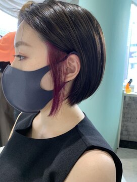 バディ 中野駅前店(BUDDY) インナーカラー×ボブ【中野美容室/阿佐ヶ谷/高円寺】