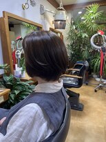 北本 美容室 ショートボブ