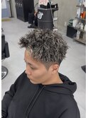 ツイスパホワイトメッシュジェットモヒカン！