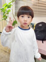 スーハ 恵比寿(SUUHA) キッズカット/おしゃれマッシュヘア/子連れOK/キッズスタイル