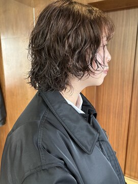 ヨロヘアー(YOLO hair) ボブウルフパーマ