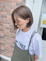 ユラギフロムユイマァル 水島店(YURAGI from YUIMARL)&nbsp;グレージュカラー_ミニボブ