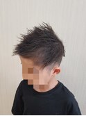 キッズカット★アップバング