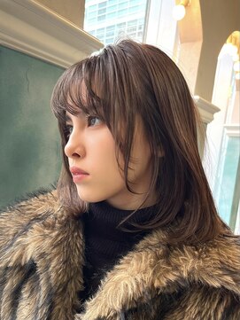ロンド 銀座(Lond) 【Noa】ヘイリーボブ前髪レイヤーカット小顔/髪質改善/縮毛矯正