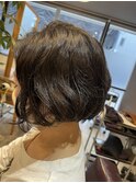 １１月ボブパーマ