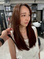 ハーシーバイアポロ 相模大野(HERSHE by apollo)&nbsp;ミディアムヘア/暗めカラー/グランマッシュ/レイヤーカット