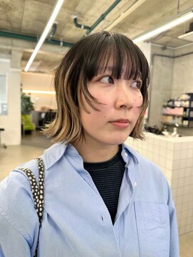 テンション(tension) ブリーチカラープレイングカラーボブ札幌駅大通駅バスセンター駅