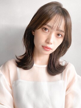 リヤン 表参道(lyann) 似合わせカット愛されイメチェン大人可愛いセミディうる艶髪