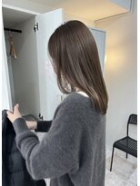 ガーランドウメダ(Garland umeda) 透け感オリーブベージュ