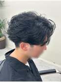 フェザーパーマフェザーショート