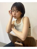 ベンジー 中目黒ii店(benji) ナチュラルショートボブ