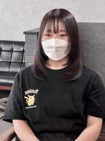 ティンカーベル ブラックレーベル&nbsp;内巻きシャギーレイヤー