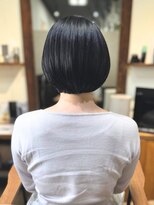 カミケン 清明店(kamiken.) 首元すっきり艶髪ミニボブ【カミケン清明店/福島】