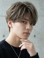 ヘッドストック 大和八木店(HEAD STOCK)&nbsp;ミルクティーベージュ韓国風シースルーマッシュニュアンスパーマ
