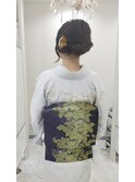 訪問着のお着付け