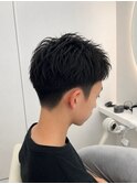 アップバングショート