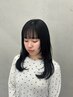 【IORI指名限定】韓国レイヤーカット+艶髪カラー+トリートメント ¥9500