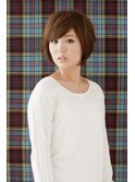 前下がりショートボブEARTH　八戸店