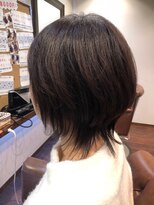ヘアー サロン アットシュシュ(Hair Salon At'shushu)&nbsp;小顔補正立体カットでふんわりウルフスタイル♪