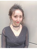 《New-Line 代表YUTAKA》ニュアンス抜け感パーティシニヨン