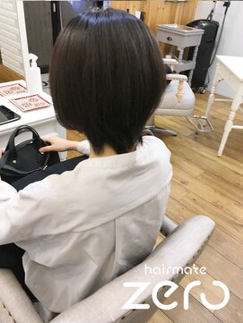 ヘアメイクゼロ 坂戸駅前店(hairmake zero) 似合わせショートボブ
