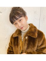 レンク(LENC)&nbsp;前髪カット×アリサ×ボブ