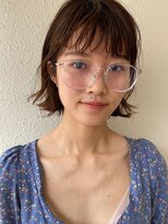 コクーン(Cocoon) プツっとボブ#ネビージュ#大人かわいい#美髪#ホワイトグレージュ