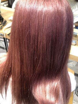 エイトタマプラ たまプラーザ店(EIGHT tamapla) 【EIGHTたまプラ】デザインカラー切りっぱなしボブ