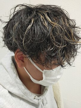 アッシュ 元住吉店(Ash) ハイライト×パーマ