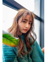 ドットハリス(.Hallis)&nbsp;大人可愛い前髪/ミディアム/ボブ/20代30代/原宿/表参道