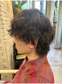 steelo ウルフパーマ×ブラック