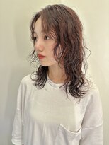 ルプラス(le place.)&nbsp;ミディアムレイヤーパーマ