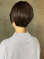 セル(CELL)&nbsp;丸みボブ　ひし形ボブ　ダークブラウン　ツヤ髪　髪質改善