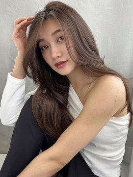 ソヨン 有田川店(SOYON) 大人レイヤー×上品透けカラーロング