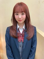 【snuw mina】高校卒業カラー！赤髪/ワインレッド