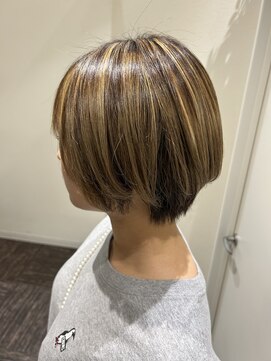 アッシュ 八王子みなみ野店(Ash) ショートボブスタイル